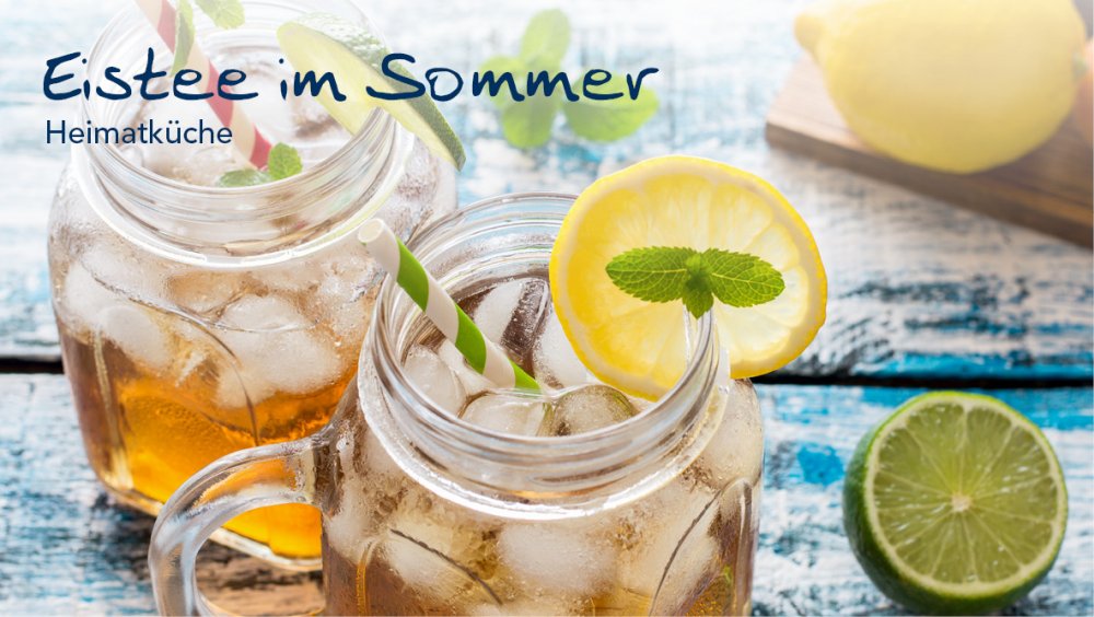 Titelbild Blog: Eistee im Sommer