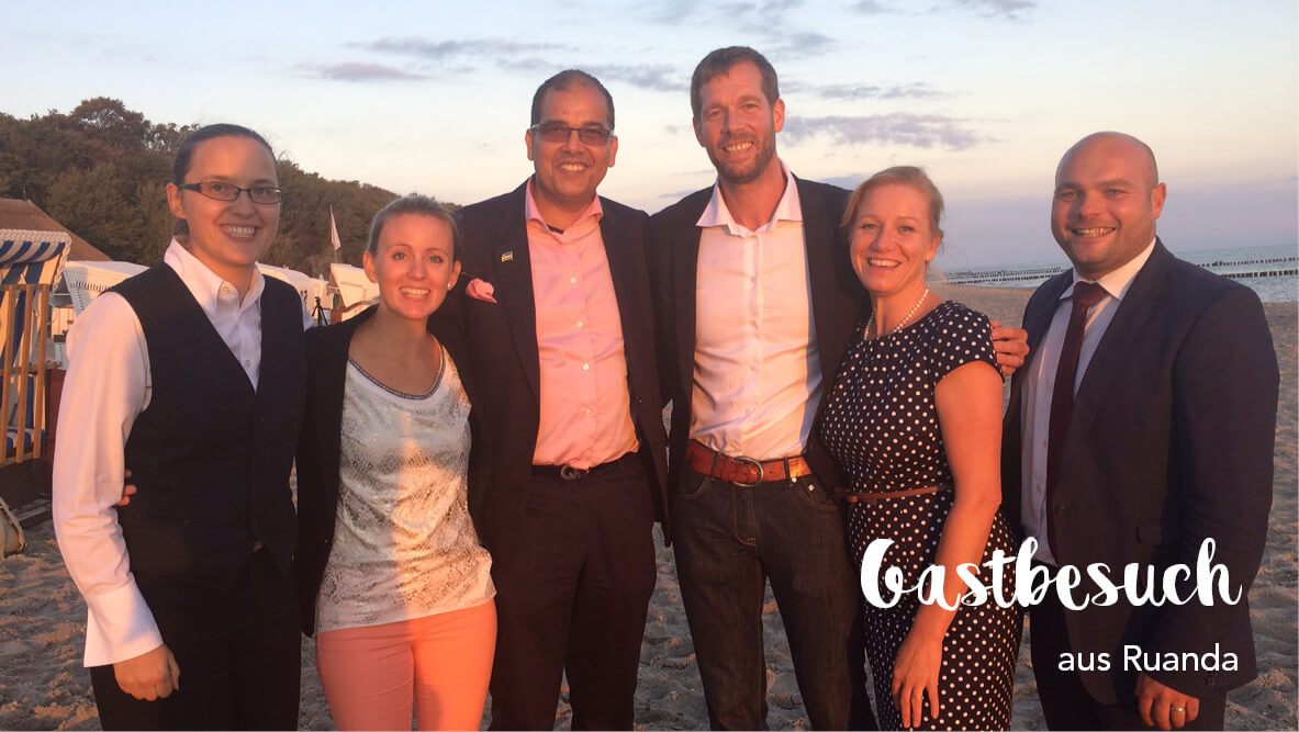 Ruanda an der Ostsee – der Botschafter Igor Cesar besucht Kühlungsborn