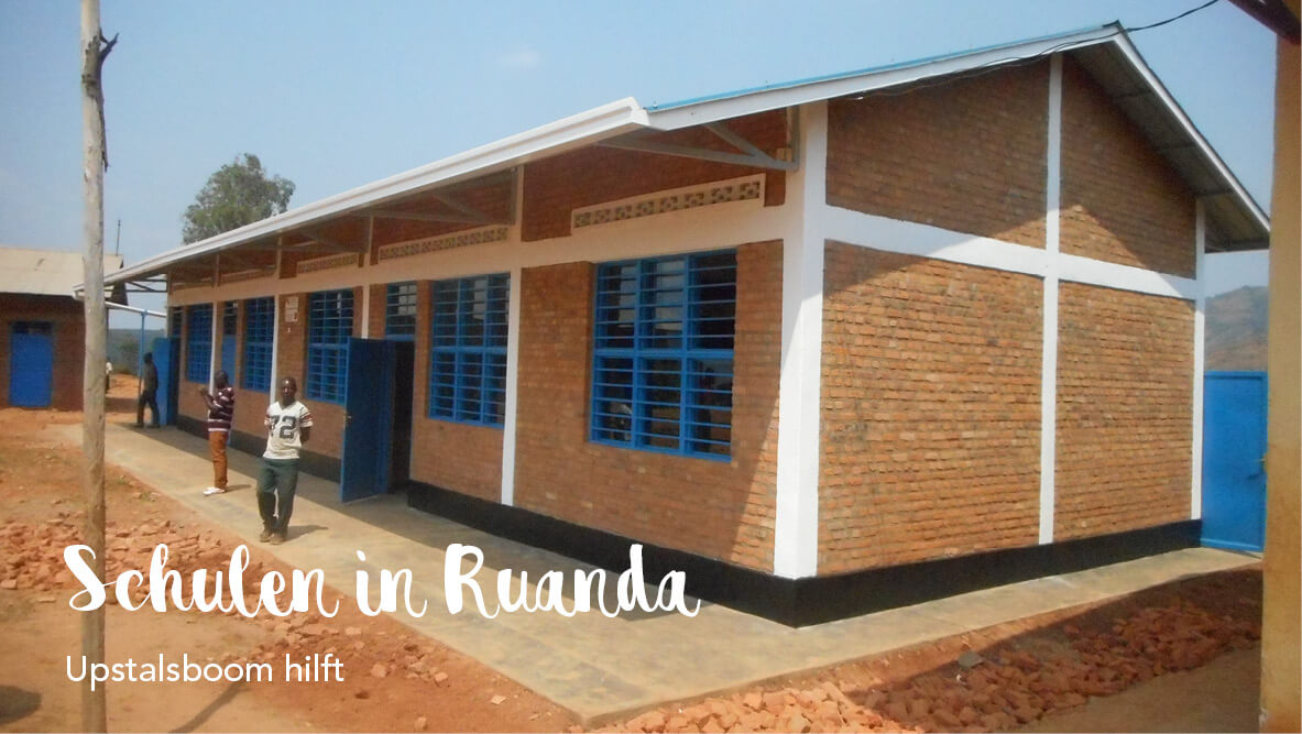 Drei Upstalsboom Schulen in Ruanda